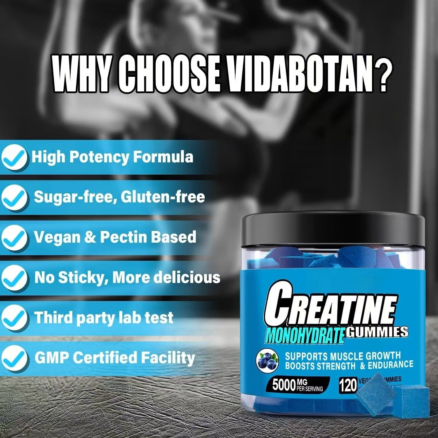 Creatine Monohydrate Gummies